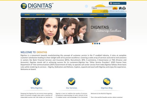 Dev theme site design template sample