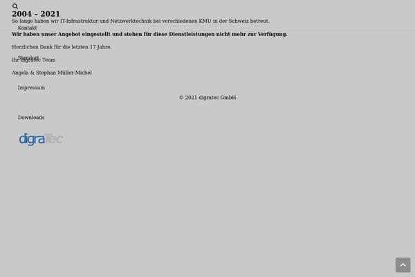 Impreza theme site design template sample