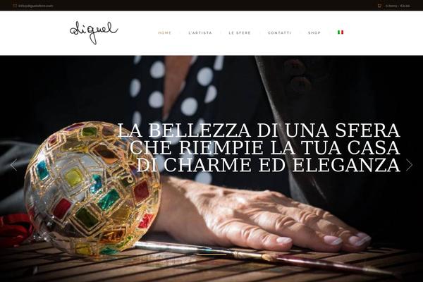 Petermason theme site design template sample