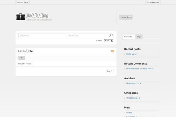 Minn Lite theme site design template sample