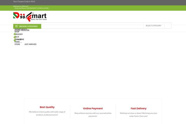 Site using Dokan Multivendor (Lite) plugin