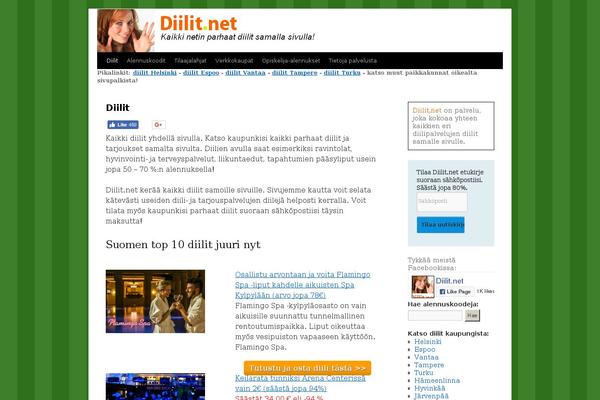 Site using Responsive TwentyTen plugin