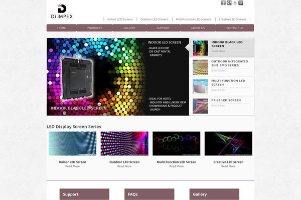 Yasmin theme site design template sample