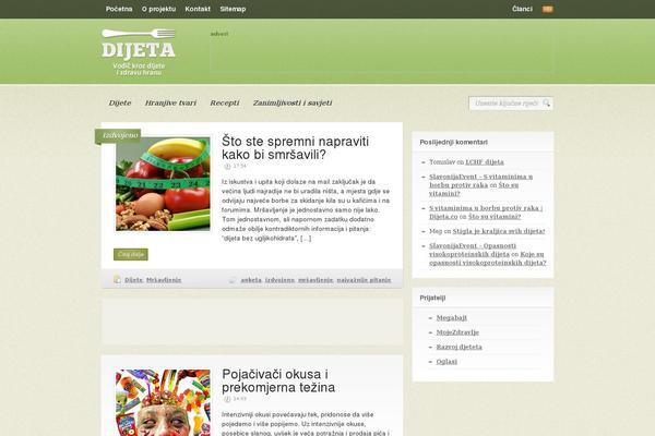 Headlines theme site design template sample