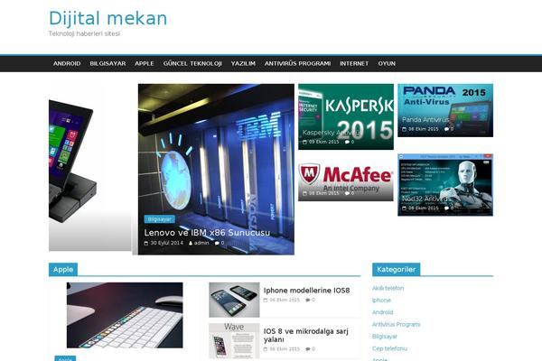 ColorMag theme site design template sample