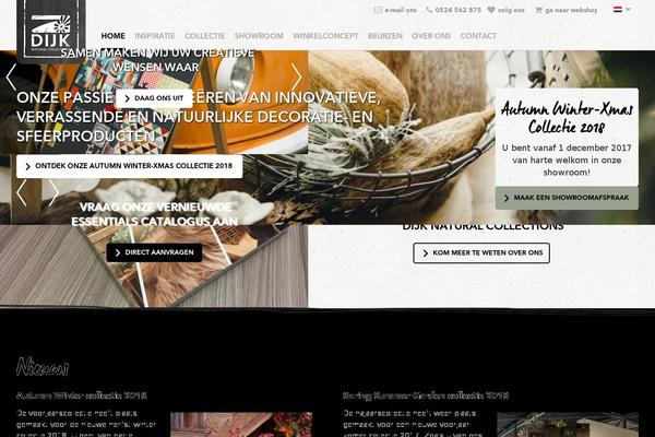 dijknaturalcollections.com site used Dijk