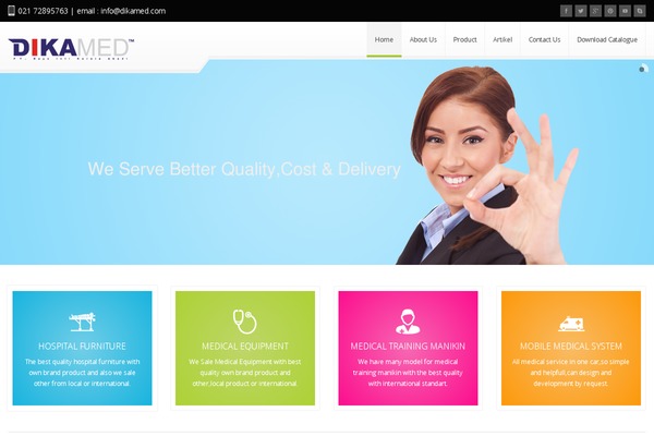 Site using Contact Form Manager plugin