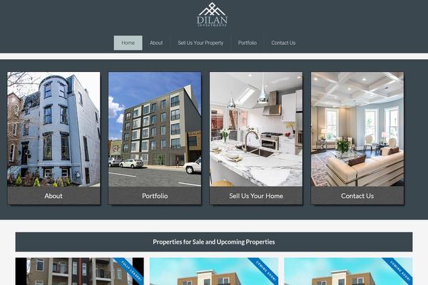 AgentPress Pro theme site design template sample