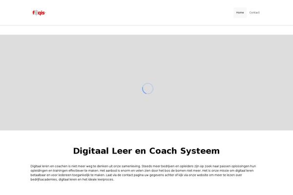DMS theme site design template sample