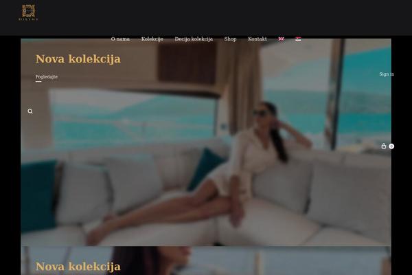 Konte theme site design template sample