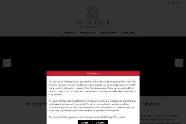 Site using Wp-terms-popup plugin