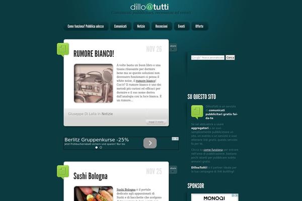 LightBright theme site design template sample