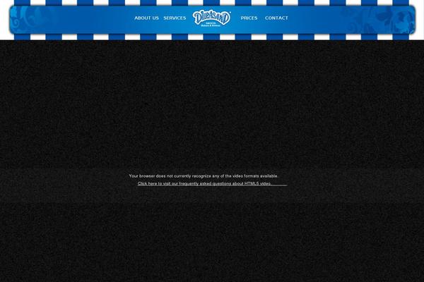 Bakery theme site design template sample