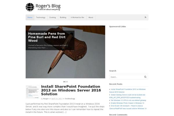 Site using Divi-builder plugin