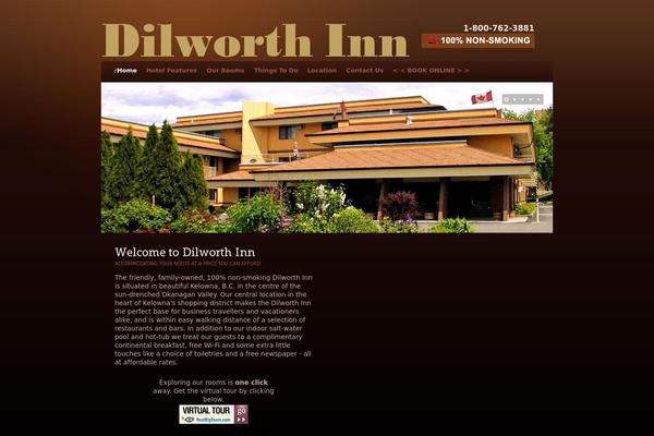 Hotellpress theme site design template sample