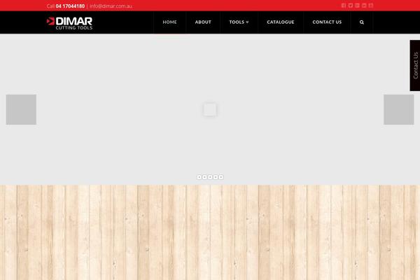 Site using WP Contact Slider plugin