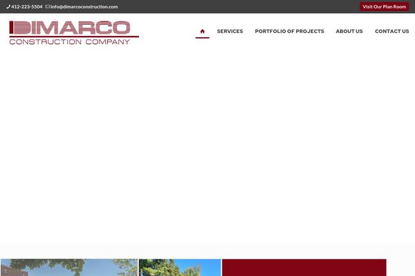 dimarcoconstruction.com site used BeTheme Child