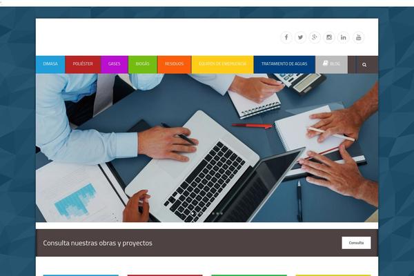 Corposs theme site design template sample