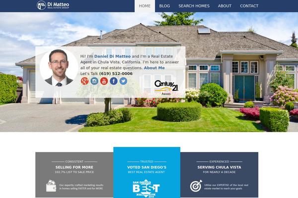 Outreach theme site design template sample