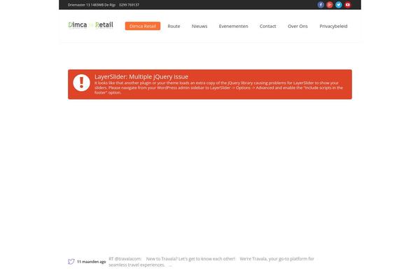 Site using Cmsmasters-mega-menu plugin