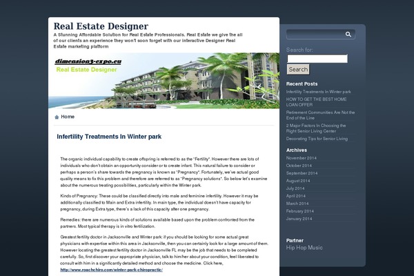 Ferio theme site design template sample