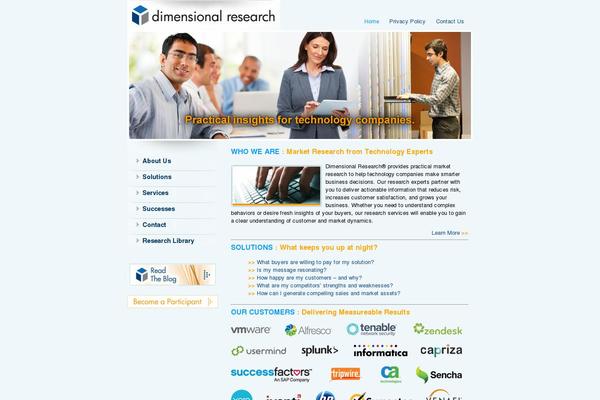 dimensionalresearch.com site used Dimensional-research