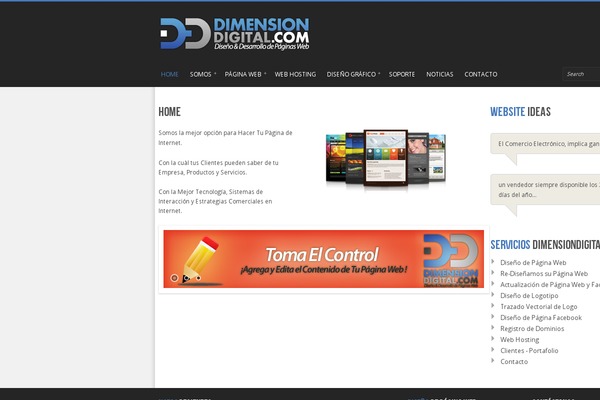 Cameleon theme site design template sample