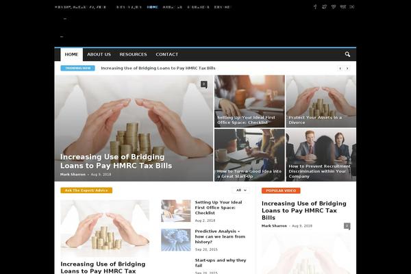 NewsMag theme site design template sample