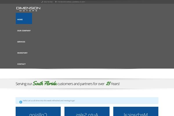 Automotive Car Dealership Business WordPress Theme theme site design template sample