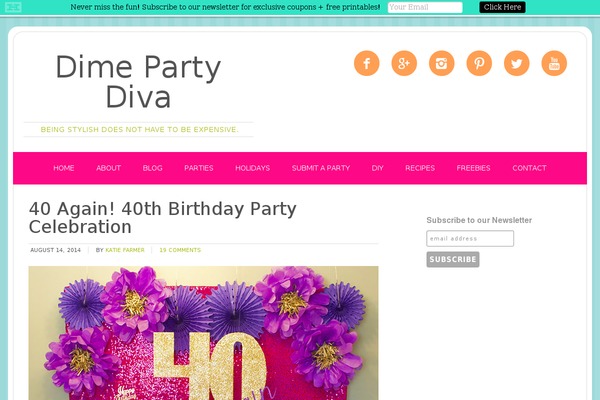 Modern Blogger Pro theme site design template sample