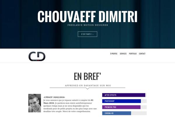 Norris theme site design template sample