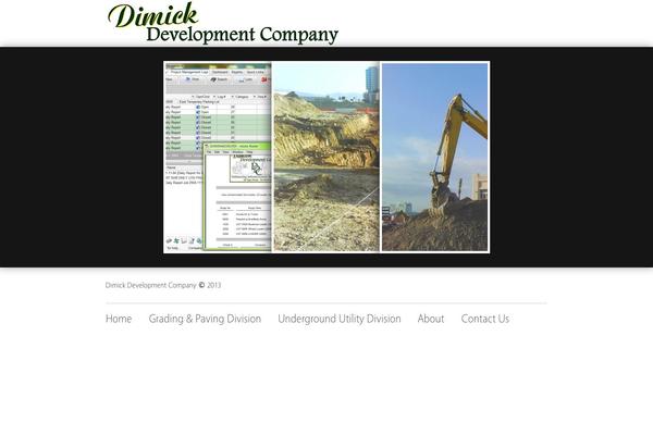 Minimatica theme site design template sample