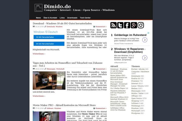 Site using Statify plugin
