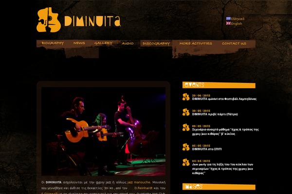 Selecta theme site design template sample