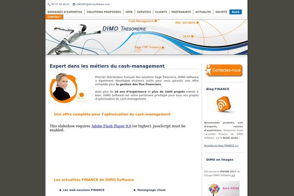 dimo-tresorerie.fr site used Dimo