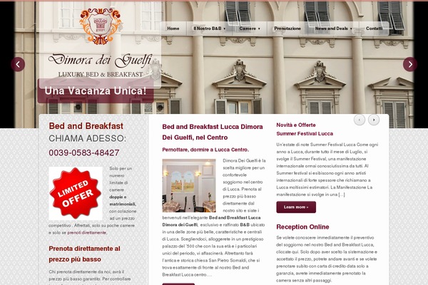 The Place theme site design template sample