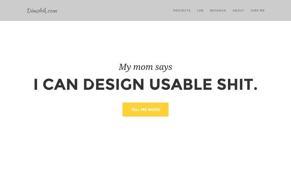 Touchfolio theme site design template sample