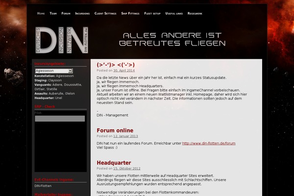 Weaver theme site design template sample