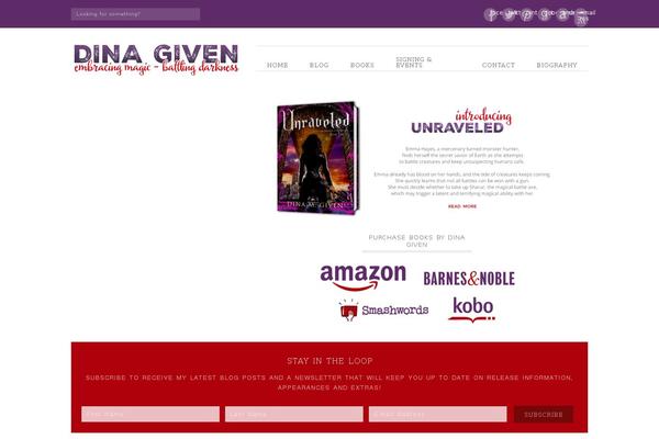 Blossom theme site design template sample
