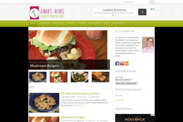 Foodpress theme site design template sample