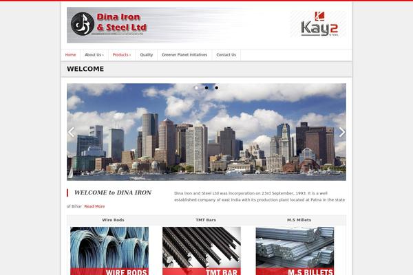 Time theme site design template sample