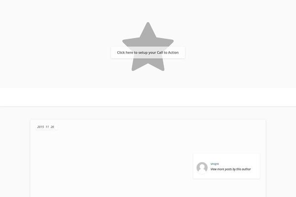 Star theme site design template sample