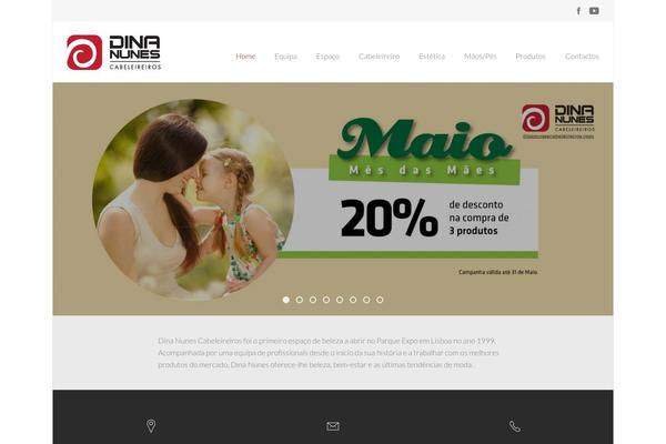 Nestor theme site design template sample