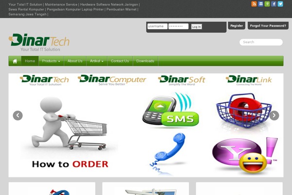 iFeature theme site design template sample