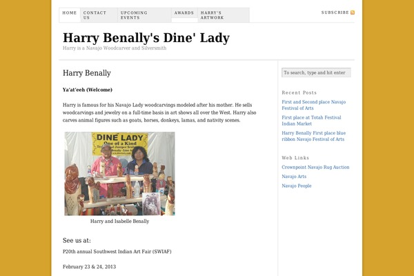 dinelady.com site used Thesis_16b