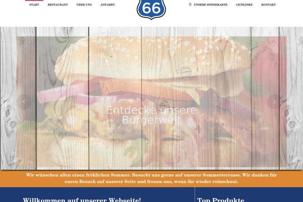 Ronneby_child theme site design template sample