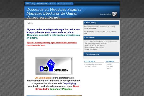 Flexibility3 theme site design template sample