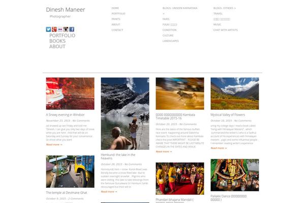 Uncode theme site design template sample