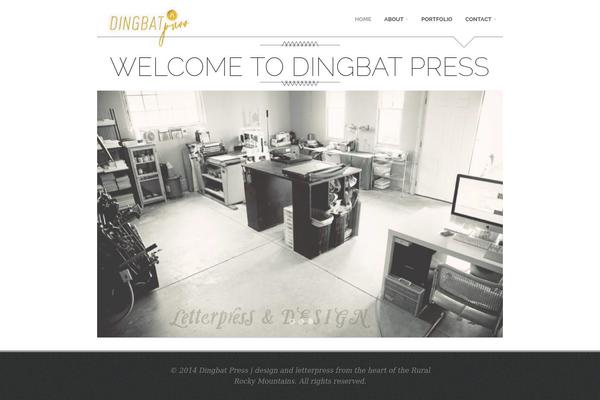 Blank theme site design template sample