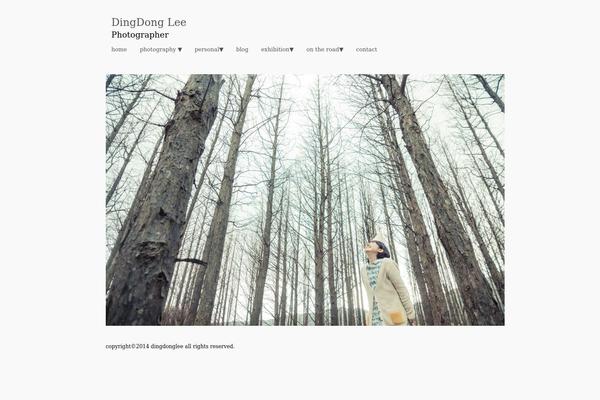 WPFolio theme site design template sample